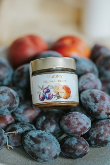 Pfirsich-Pflaumen-Chutney Pfirsich-Pflaumen-Chutney